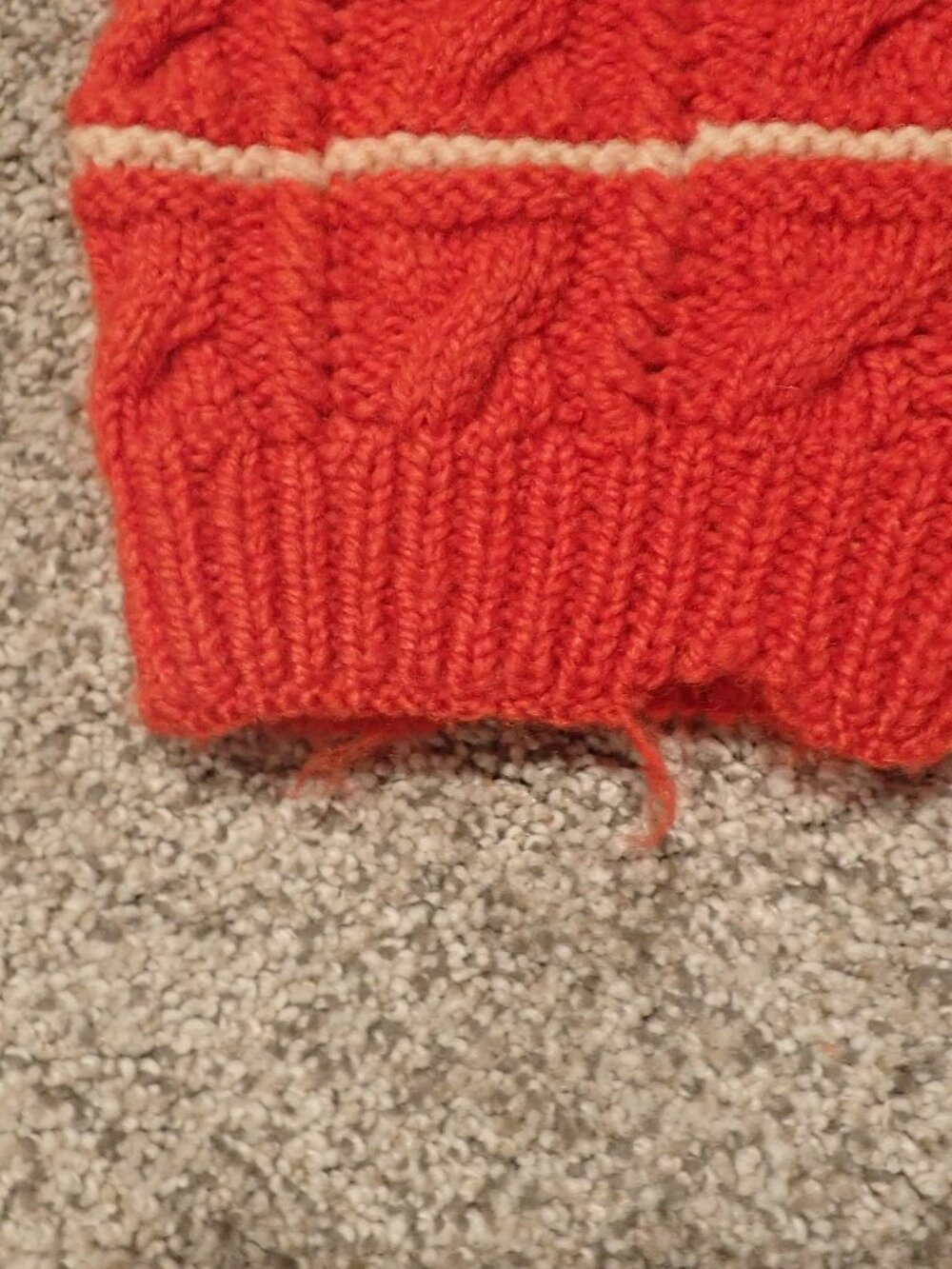 Vintage Hand-Knit Cardigan Sweater - Picture 10 of 11